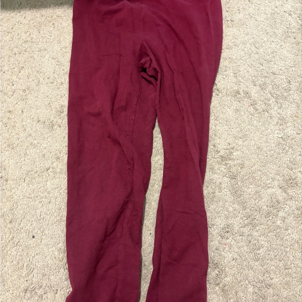Kids Burgundy Pants